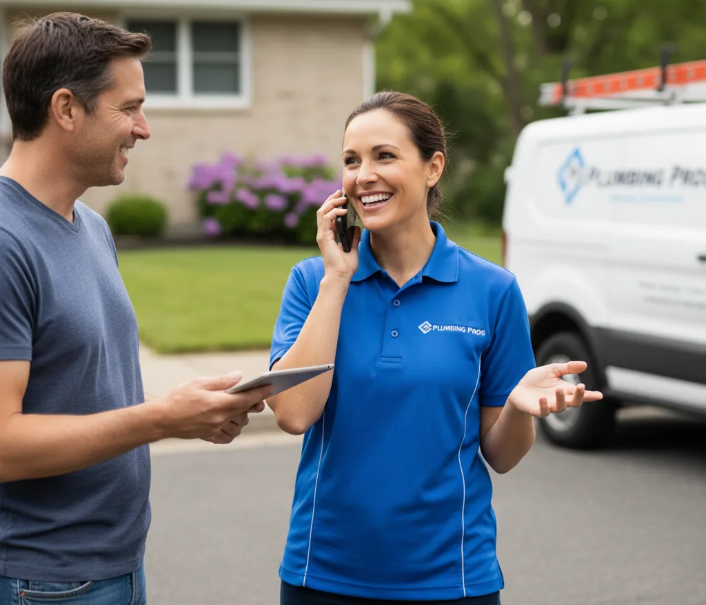 Grant Plumbing customer support in Del City